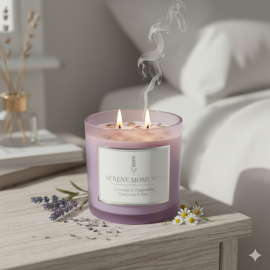 Serene Moments Candle by Chodyrexquezl